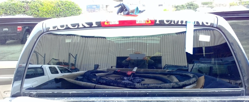 Fit 2002-2008 Dodge Ram Pickup 1500 Rear Window Glass Stationary DarkTinted+Glue - Image 4 of 4