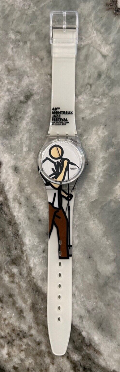 Swatch Montreux Jazz Festival – Bonjour Montreux - Julian Opie