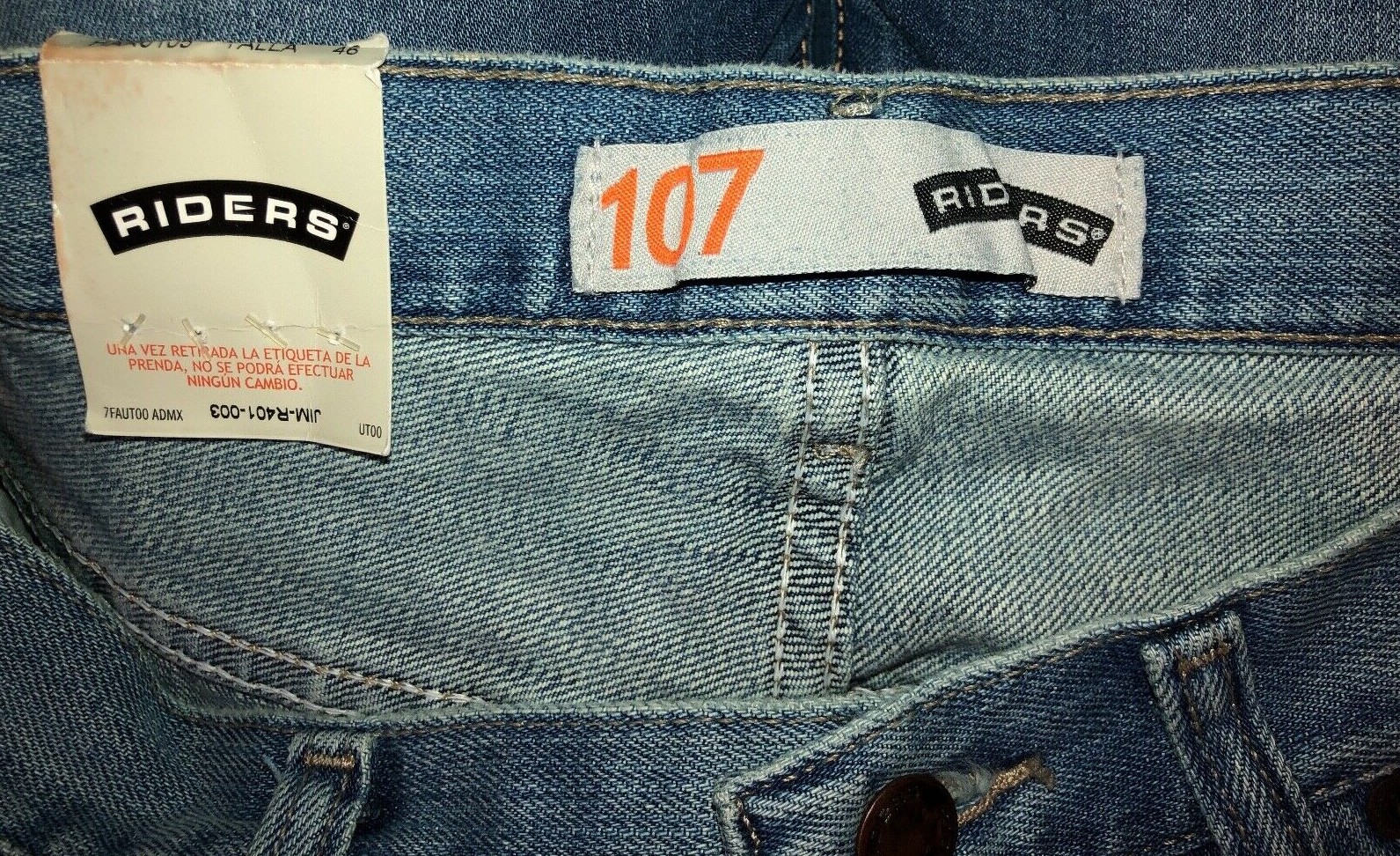 JEANS HOMBRE RIDERS 137386 AZUL