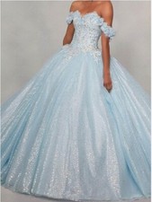 Applique Floral Quinceanera Dresses Lace Up Back Sweetheart Sweet 16 Prom Dress