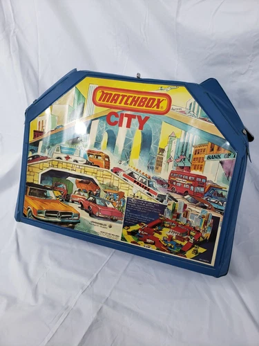 Original 1978 Lesney Matchbox City Playset (INCOMPLETE)