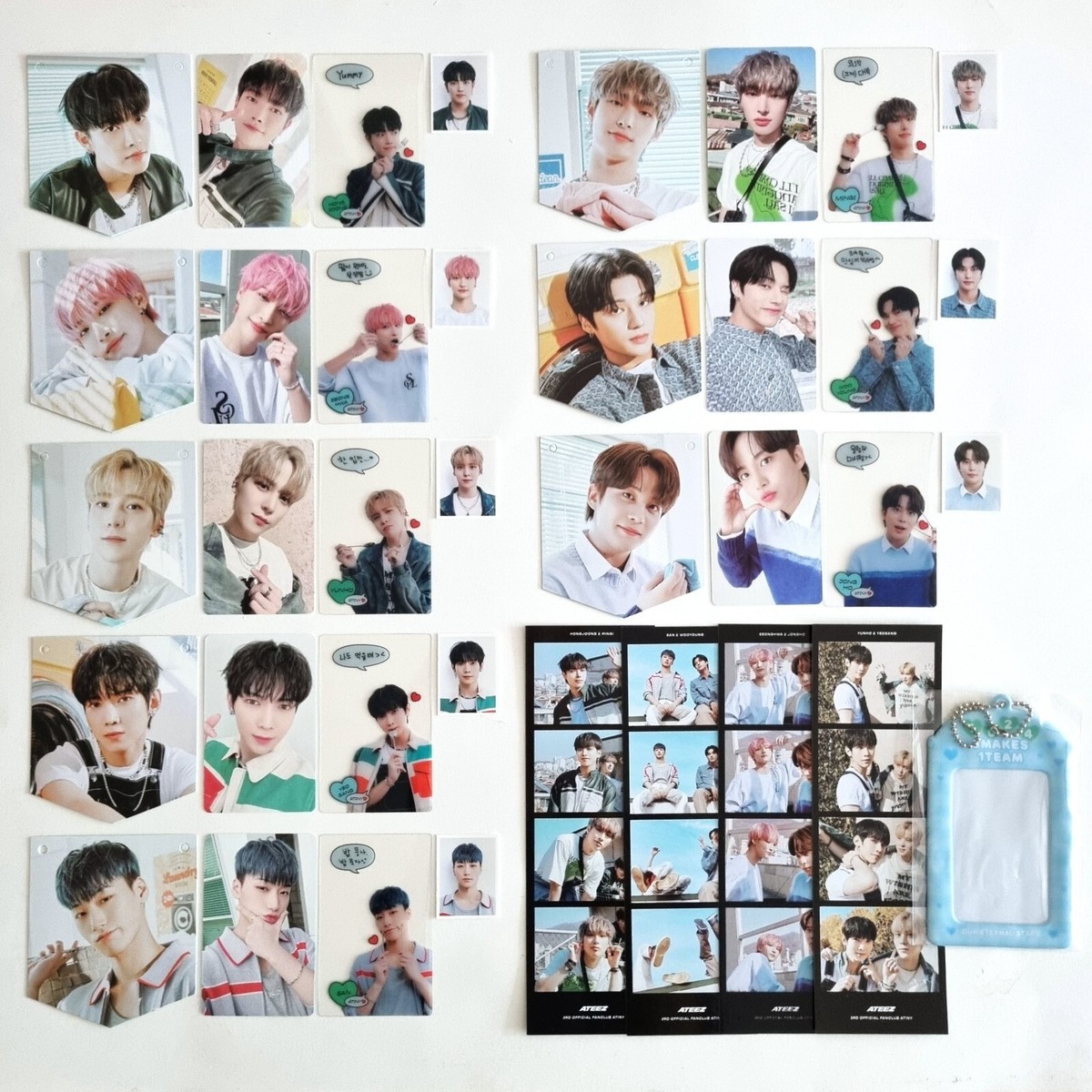 アイドル ATEEZ 3RD OFFICIAL FANCLUB ATINY KIT ATEEZ 3rd membership kit official fanclub atiny sealed full