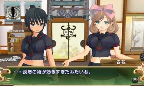 Senran Kagura Burst (3DS) - Teacher by Day - Gamer by Night