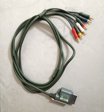 OEM Genuine Xbox 360 RGB cable Audio adapter A/V RCA Video cord HDTV component 