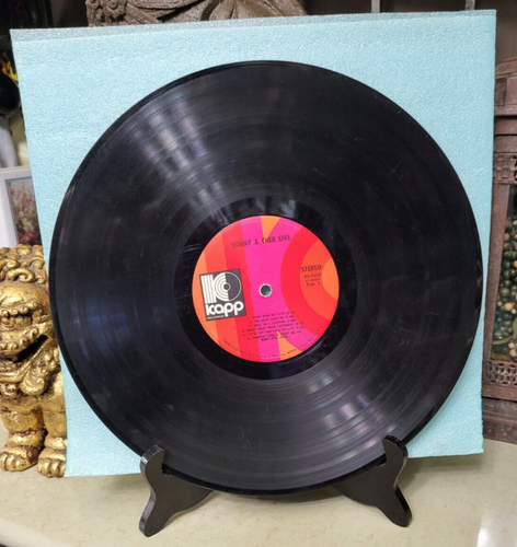 Sonny & Cher-LIVE- What Now My Love? Danny Boy (Vinyl 33 RPM) Kapp Records NM - Picture 2 of 2