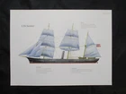 Civil War Confederate Warship Print - CSS SUMTER - FRAME FOR A GIFT - MAN CAVE
