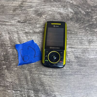 Samsung SGH-A737 Black Bluetooth 2.0'' Color Screen AT&T Slider Cellular Phone