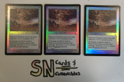 3x FOIL Phantom Nomad (Judgment)! Free Shipping!