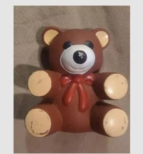 Ross Laboratories Teddy Bear Similac Squeaky Squeezable Toy Collectible VTG 1985