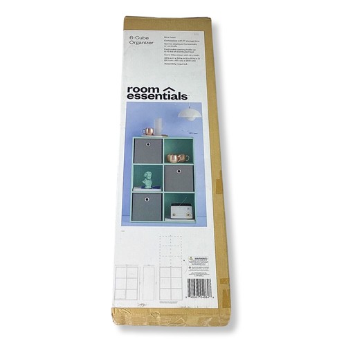 11" 6-Cube Organizer Shelf - Stylish Storage Solution by Room ...