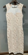 OASIS Womans Dress - Peach - Lace - Size XS - GOOD CONDITION - Beautiful