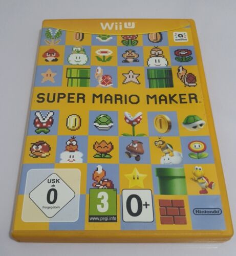 Super Mario Maker NINTENDO Wii U pal ESPAÑA / NO VALE PARA Wii ANTIGUAS LEER👇 - Imagen 1 de 4