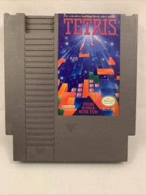 Nintendo NES Game Lot of 4 Games Golf Tetris Track & Field II T & C Surf Designs