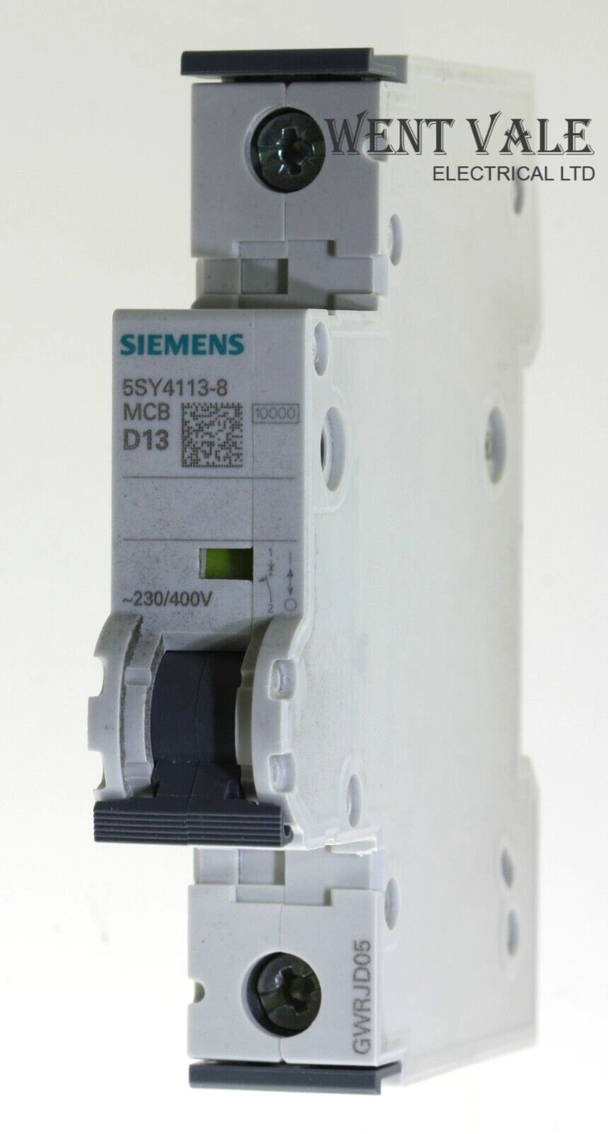 Siemens Sentron - 5SY4113-8 - 13a Type D Single Pole Latest Model MCB
