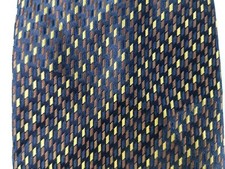 Karako Collection Necktie Tie Men Multicolor Striped 100 Silk EUC