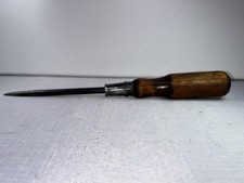 Vintage Tool Master Mechanic No. 9 Flat Blade Screw Driver Made In USA.