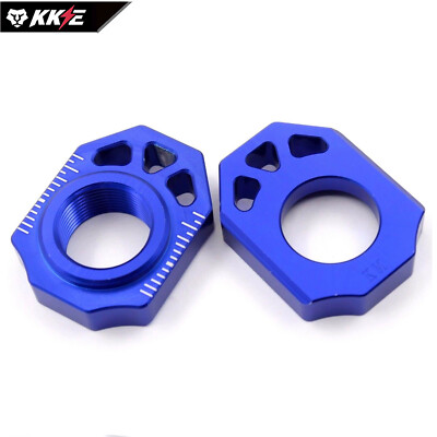 25MM Axle Chain Adjuster Blocks For KTM SX SX-F XC TPI 125 250 300 350 2013-2019