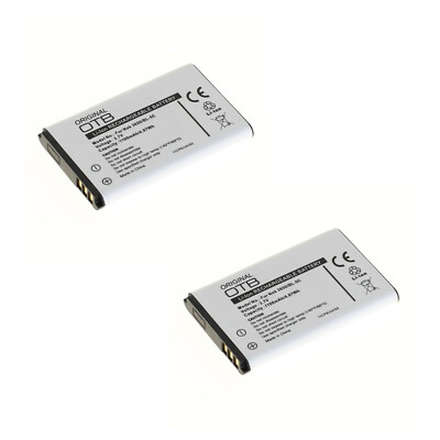 2x Akku Ersatzakku für Fritz!Fon Fritz Fon C6 X6 1100mAh Akku A051