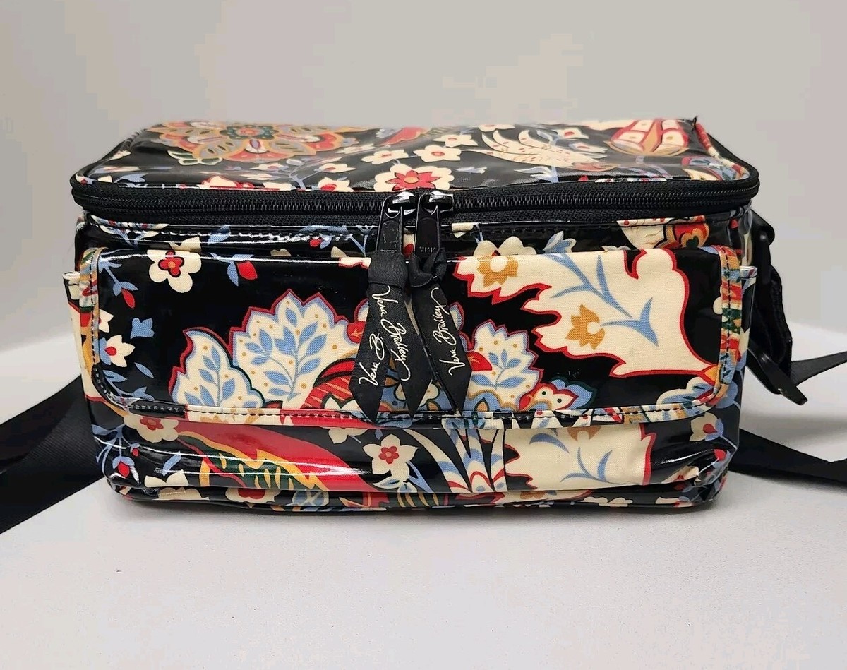 Vera Bradley Vinyl Cooler Insulated Lunch Bag Tote Retired Pattern