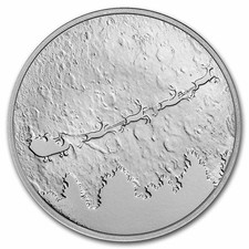 1 oz Silver Round - Sleigh & Reindeer 94.23 per troy oz