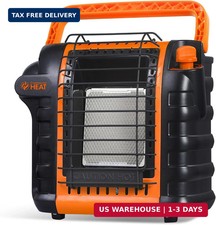 9000 BTU Outdoor Portable Propane Heater, CHP9000O, Orange