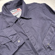 Walls FR Flame Resistant Blue 2 HRC ATPV 9.6 Coveralls Size 42 Regular