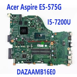 For   Aspire E5-575G Laptop Motherboard DAZAAMB16E0 I5-7200U 940MX 2GB Tested #x