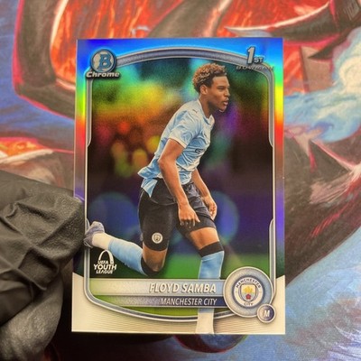 2025-26 Topps Chrome UEFA Club Competitions 1st Bowman Floyd Samba Refractor