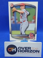 JJ WETHERHOLT CARDINALS 2025 BOWMAN DRAFT #BD-145 RC