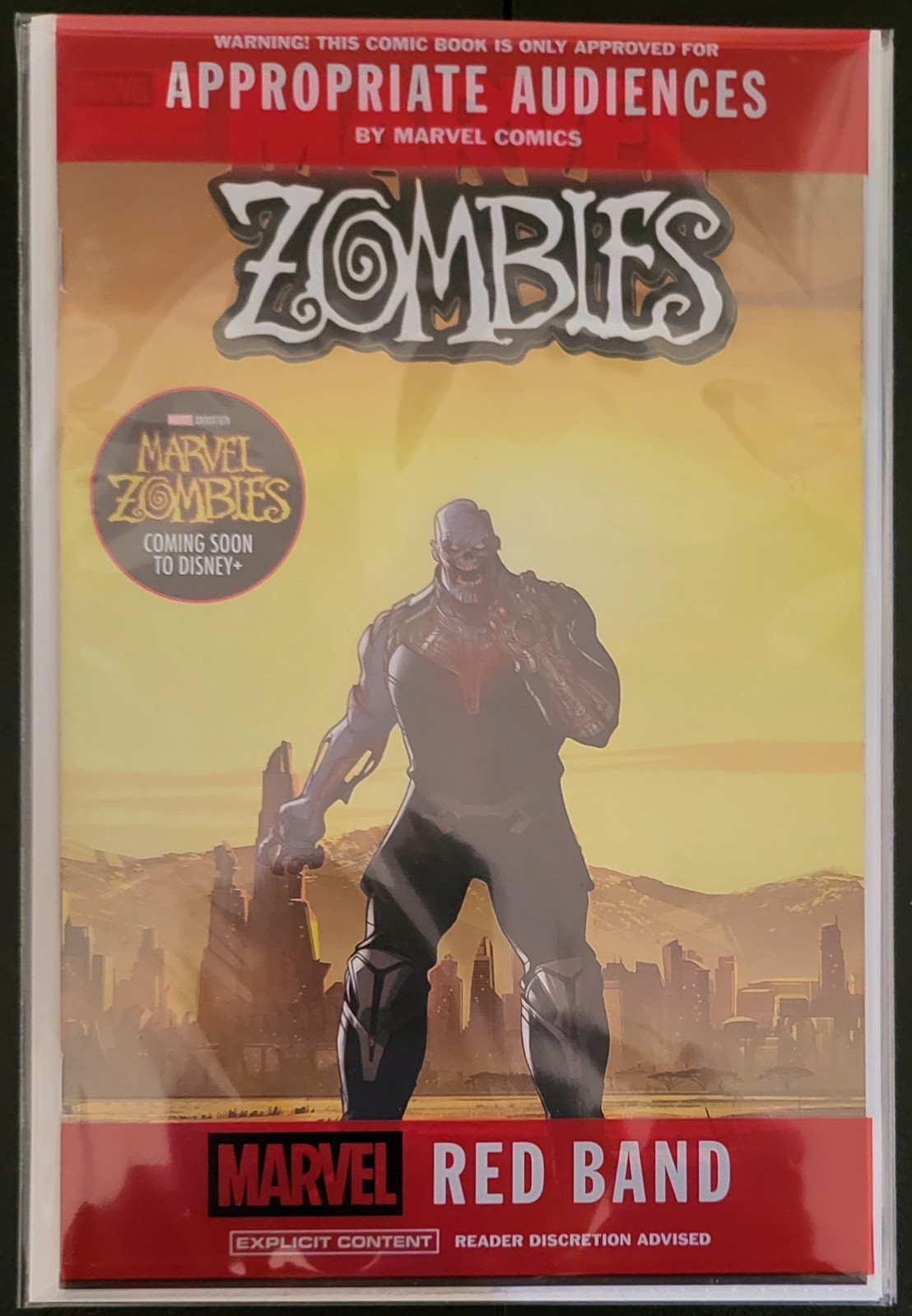 Marvel Zombies Red Band #1, Thanos Cover, 1 Standard Covers, NM/Better
