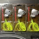 Lot Of 3 Megabass Jamaica Boa 1/2 oz. Buzzbait Premium Japanese Sp-c Full Chart