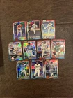 2026 Topps Chrome Baseball Red White Blue Parallel 10-card lot #8