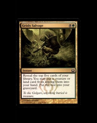 GRISLY SALVAGE 165 C RETURN TO RAVNICA MAGIC: THE GATHERING LP