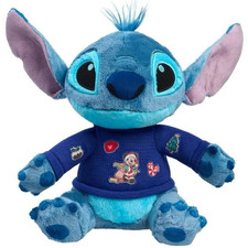Disney Stitch Holiday Christmas Plush 12.5" with Mickey Mouse Sweater 2025 - NEW