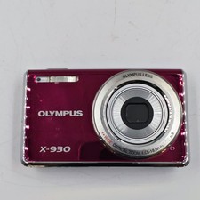 Olympus X-930 12.0 MP Digital Camera Red - Not Working