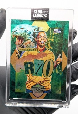 Club Legacyz Icons 4 World Heroes Ronaldinho World Totem /100