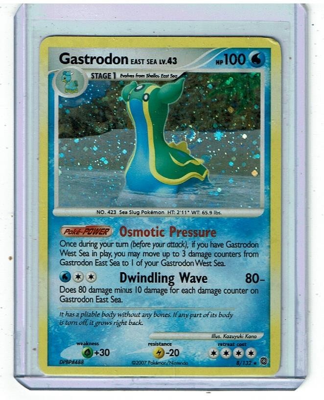 Gastrodon, East Sea - Secret Wonders - Lightly Played - 8/132