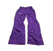 The North Face Snow Pants Youth Girls L 14-16 Purple Hyvent Insulated Cargo Ski