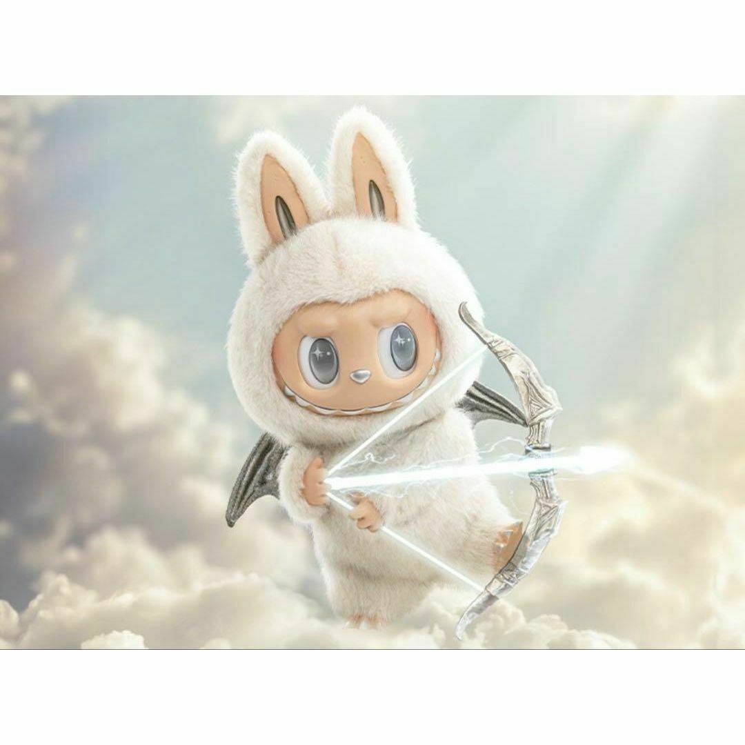 Pop Mart The Monsters Angel In Clouds Vinyl Face Doll Plush