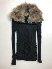 Women's Sweater Knitted Sweater Black XS