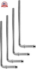 90  Bend Universal Exhaust Hanger Rods Fit for Wide Range of Exhaust Pipes 8 Inc