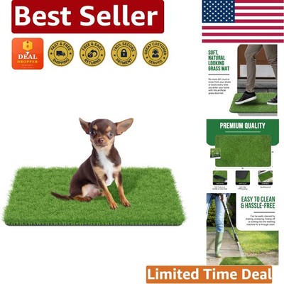 Artificial Grass Mat for Dogs - Soft Blades, 29.5''x17'', Indoor/Outdoor Use