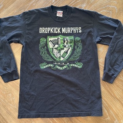 Dropkick Murphys 'Going Out In Style' Lyrics Concert Long Sleeve T-Shirt Size LG