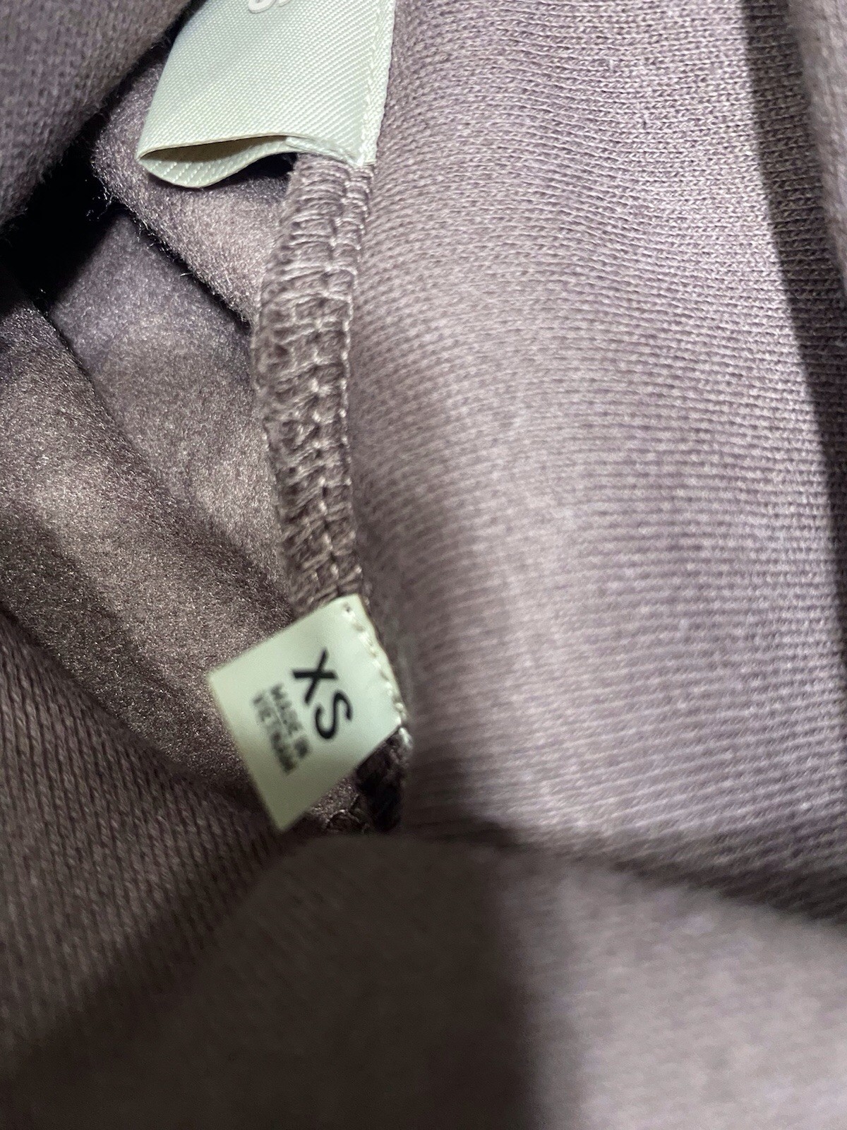 Fear of God Essentials Plum Hoodie Size XS store tags and bag included  thumbnail 3