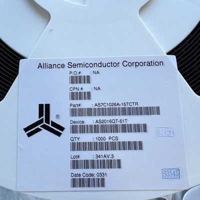 AS7C1026A-15TC  CMOS SRAM Static memory TSOP44 x 5PCS NEW