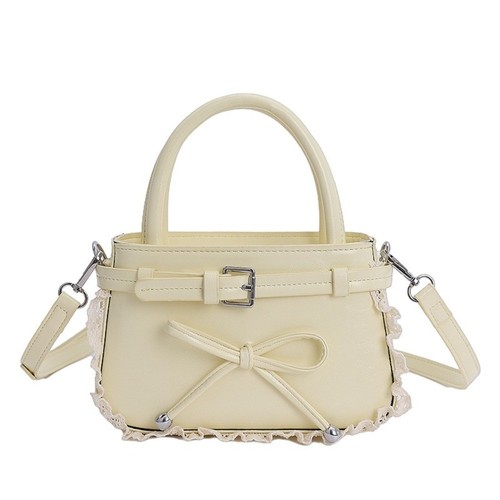 Stylish Bow Crossbody Bag Korean Women's Handbags Trendy Bow Leather Bag Daily - Picture 16 of 16