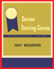 IH Farmall Tractor & Horse Hay Sickler Mower Dealer Service Manual BRSM 9 16 25