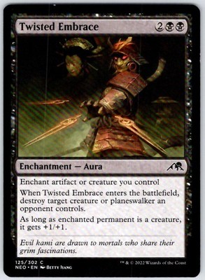 Twisted Embrace 125 Common Kamigawa: Neon Dynasty MTG Near Mint