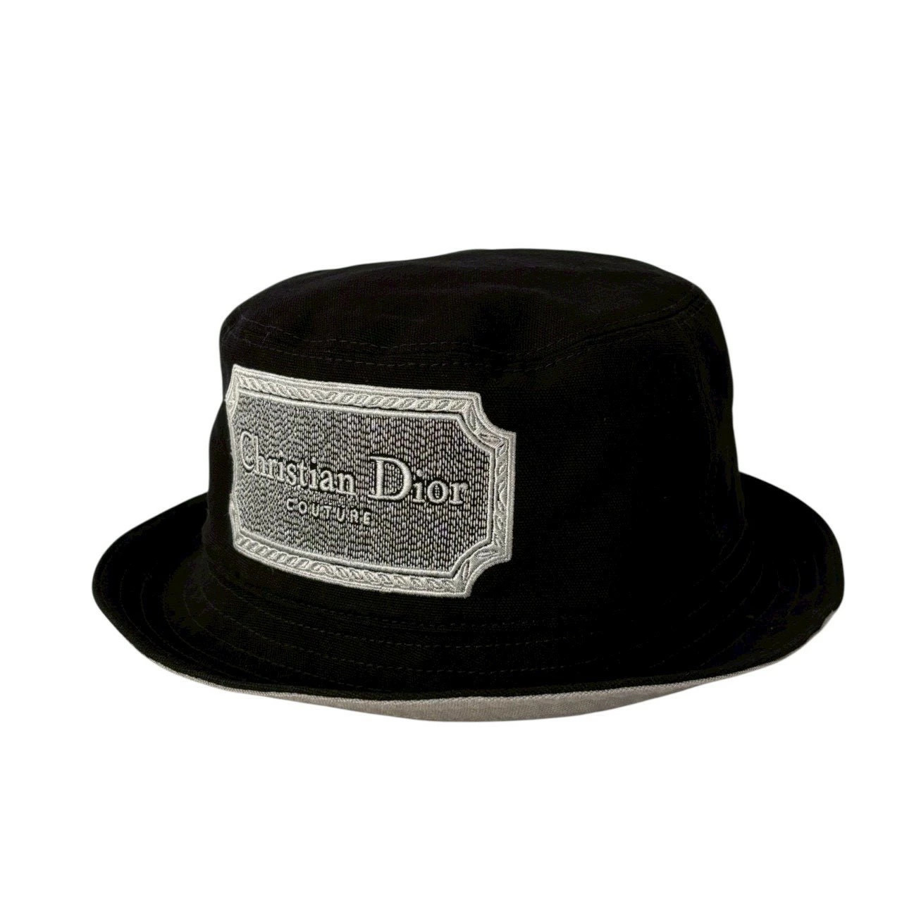 DIOR Hat Bakeha Bucket Hat Accessories Accessories Logo Cotton Black (Size S) Fa