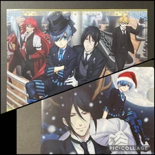 Black Butler Book of the Atlantic Clear File - Ciel, Sebastian, Character Art, A
